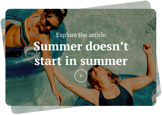 Summer doesn't start in summer